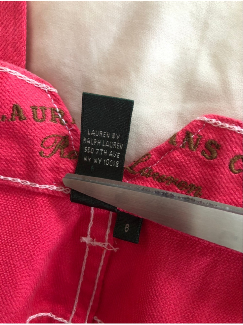 Lauren Jeans Co St Tropez Straight Leg Stretch Denim Jeans NWT Ralph Lauren - Picture 6 of 12